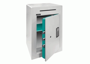 Cassaforte a mobile con feritoia per inserimento-banconote