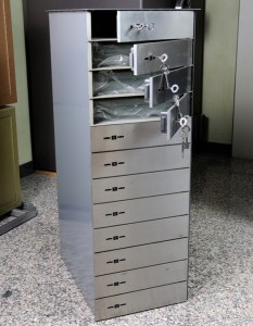 Cassette di Sicurezza per 12 scomparti